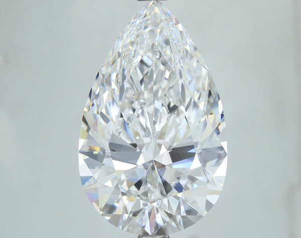 Lab-Grown 6.03 Carat Pear Shape Diamond color E Clarity VS1, precious stones, engagement diamonds