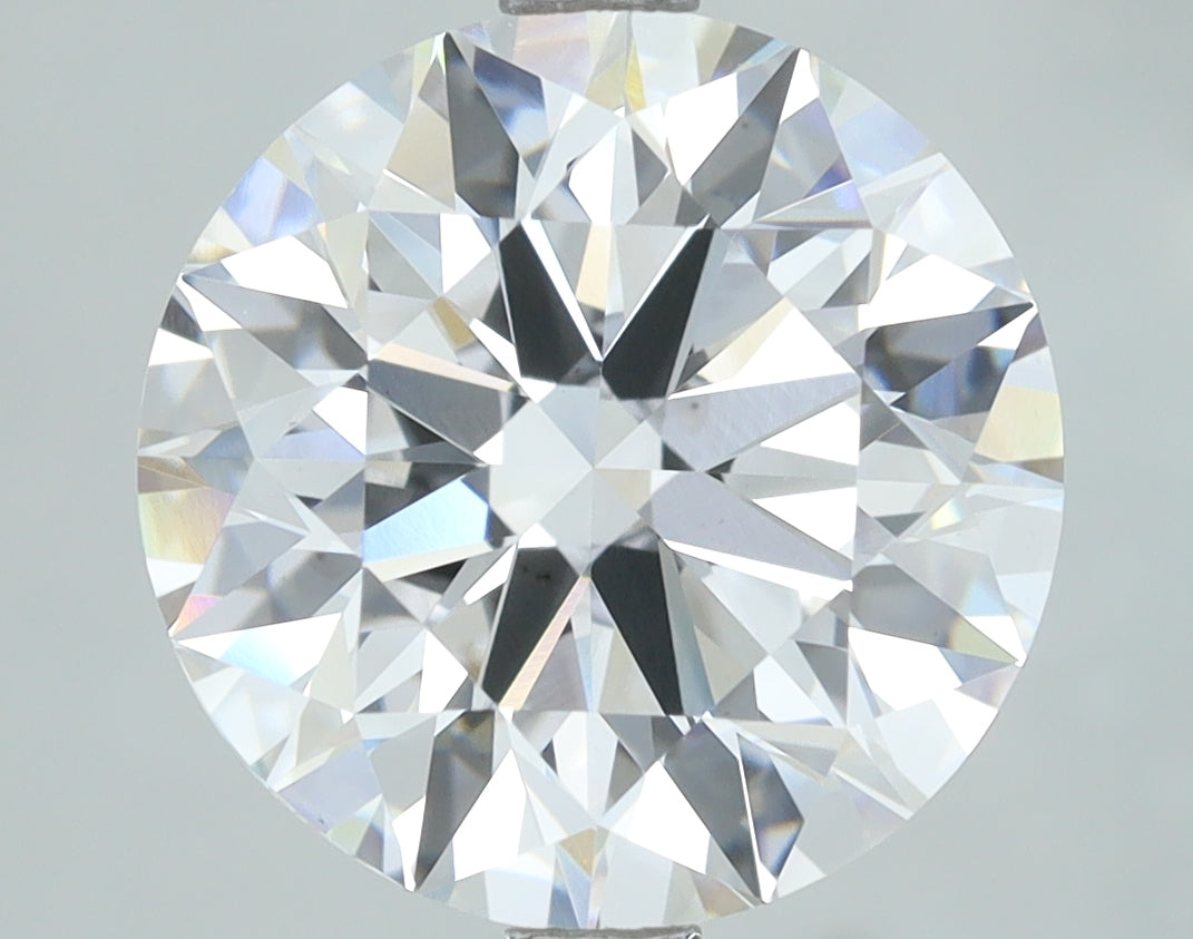 Lab-Grown 4.02 Carat Round Brilliant Diamond color E Clarity VVS2, precious stones, engagement diamonds