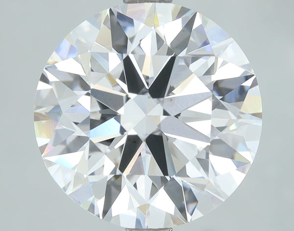 Lab-Grown 4.02 Carat Round Brilliant Diamond color E Clarity VVS2, precious stones, engagement diamonds