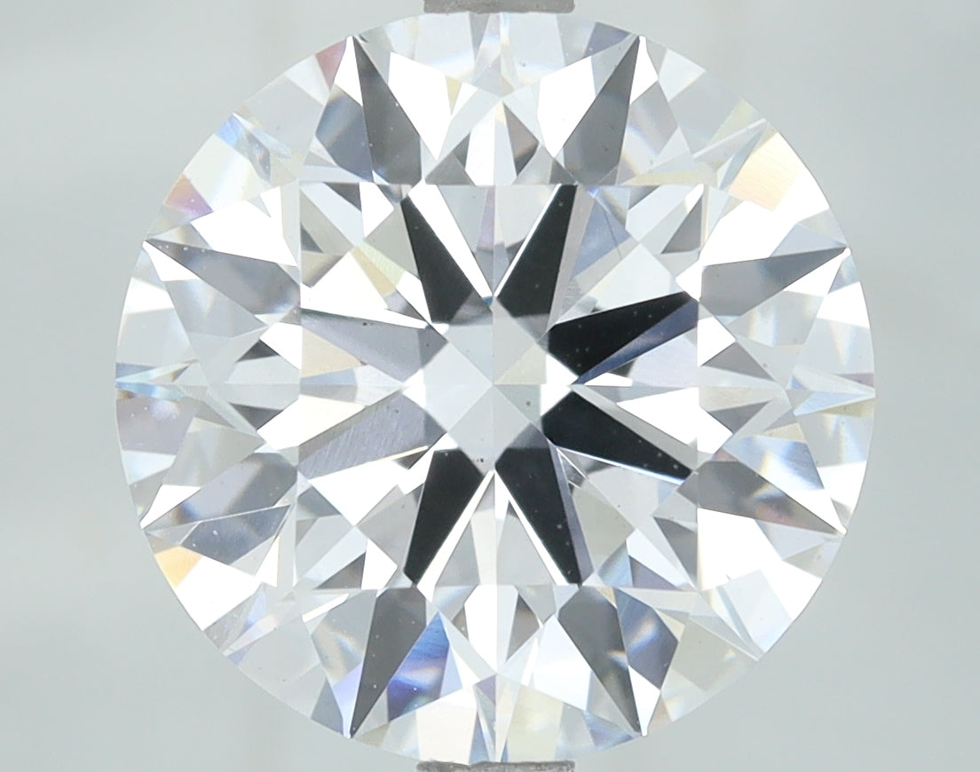 Lab-Grown 4.17 Carat Round Brilliant Diamond color E Clarity VS1, precious stones, engagement diamonds