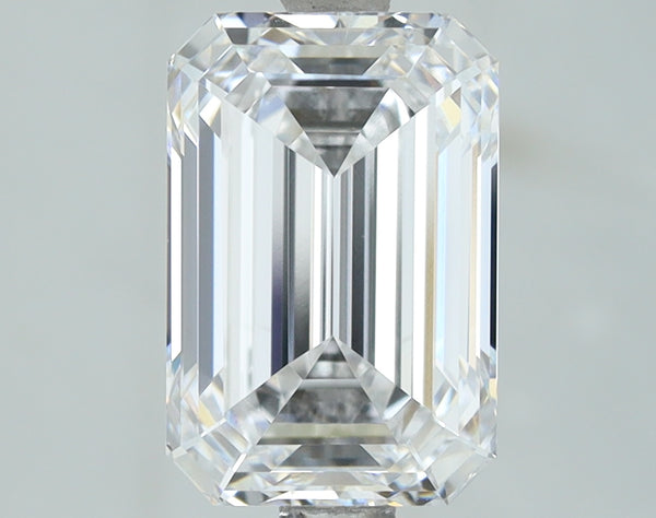 Lab-Grown 2.51 Carat Emerald Cut Diamond color E Clarity VVS2, precious stones, engagement diamonds