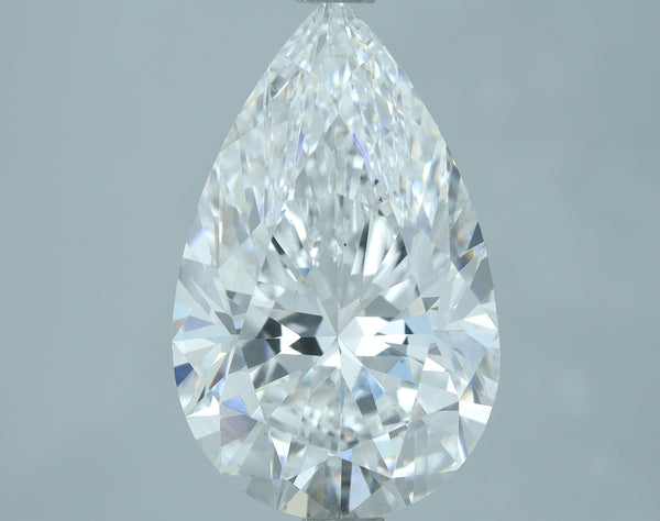 Lab-Grown 4.01 Carat Pear Shape Diamond color D Clarity VS2, precious stones, engagement diamonds