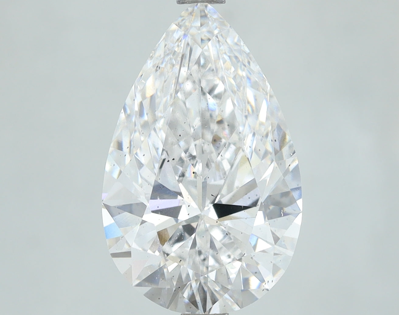 Lab-Grown 4.00 Carat Pear Shape Diamond color E Clarity SI1, precious stones, engagement diamonds