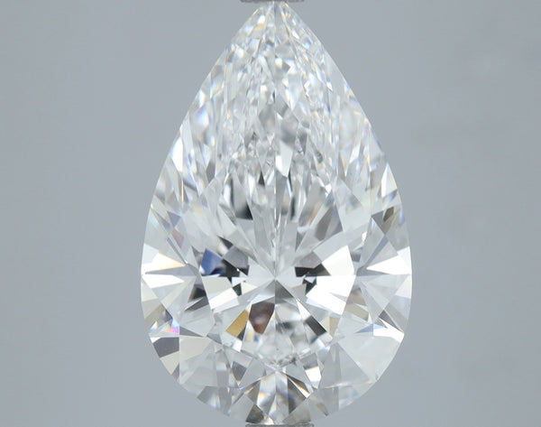 Lab-Grown 4.01 Carat Pear Shape Diamond color E Clarity VS1 With GIA Certificate, precious stones, engagement diamonds