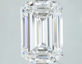 Lab-Grown 3.52 Carat Emerald Cut Diamond color E Clarity VS1, precious stones, engagement diamonds