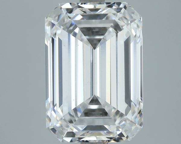 Lab-Grown 5.02 Carat Emerald Cut Diamond color D Clarity VS1, precious stones, engagement diamonds