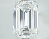 Lab-Grown 3.51 Carat Emerald Cut Diamond color E Clarity VS2, precious stones, engagement diamonds