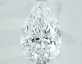 Lab-Grown 4.02 Carat Pear Shape Diamond color D Clarity VS1, precious stones, engagement diamonds