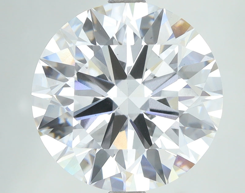 Lab-Grown 5.02 Carat Round Brilliant Diamond color E Clarity VS2, precious stones, engagement diamonds