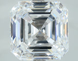 Lab-Grown 7.02 Carat Asscher Cut Diamond color E Clarity VS2, precious stones, engagement diamonds