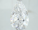 Lab-Grown 2.01 Carat Pear Shape Diamond color E Clarity VS1, precious stones, engagement diamonds