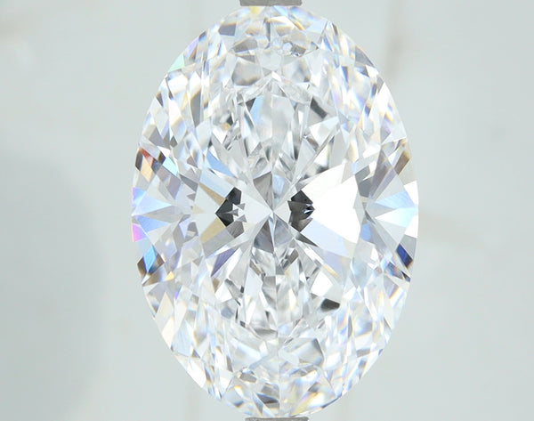 Lab-Grown 5.02 Carat Oval Shape Diamond color D Clarity VS1 With GIA Certificate, precious stones, engagement diamonds