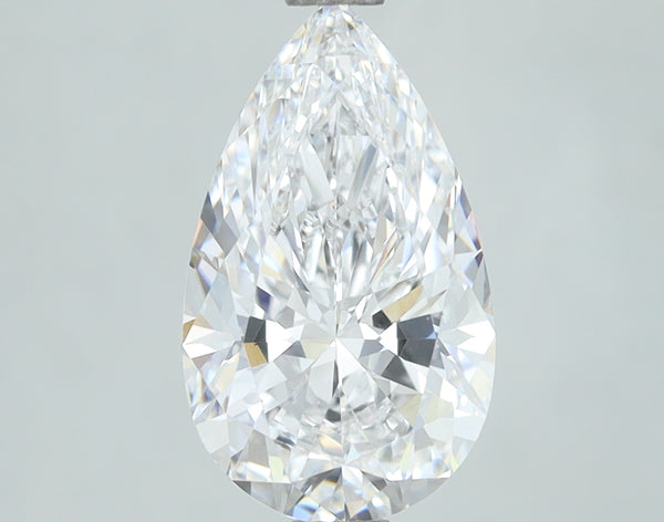 Lab-Grown 2.01 Carat Pear Shape Diamond color D Clarity VS1, precious stones, engagement diamonds