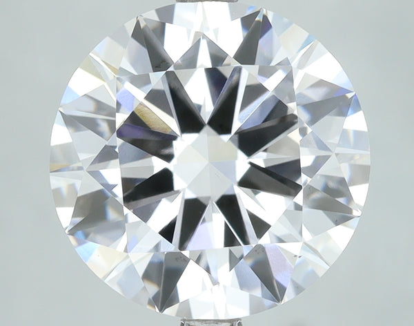 Lab-Grown 5.01 Carat Round Brilliant Diamond color D Clarity VS1, precious stones, engagement diamonds