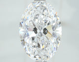 Lab-Grown 2.50 Carat Oval Shape Diamond color E Clarity VS1, precious stones, engagement diamonds