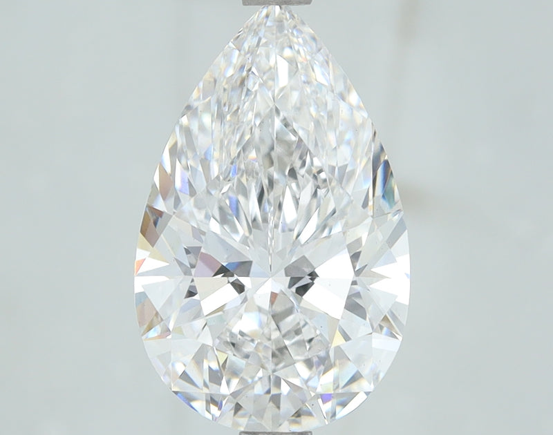 Lab-Grown 3.01 Carat Pear Shape Diamond color E Clarity VS1, precious stones, engagement diamonds