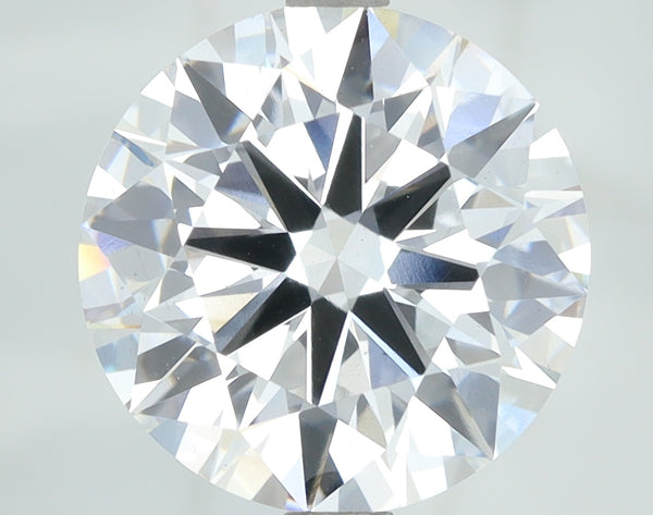 Lab-Grown 4.03 Carat Round Brilliant Diamond color E Clarity VS2, precious stones, engagement diamonds