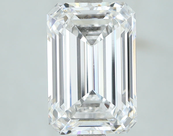 Lab-Grown 3.01 Carat Emerald Cut Diamond color E Clarity VS2, precious stones, engagement diamonds