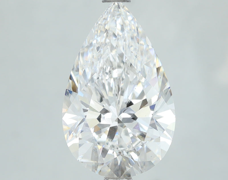 Lab-Grown 3.51 Carat Pear Shape Diamond color E Clarity VS2, precious stones, engagement diamonds