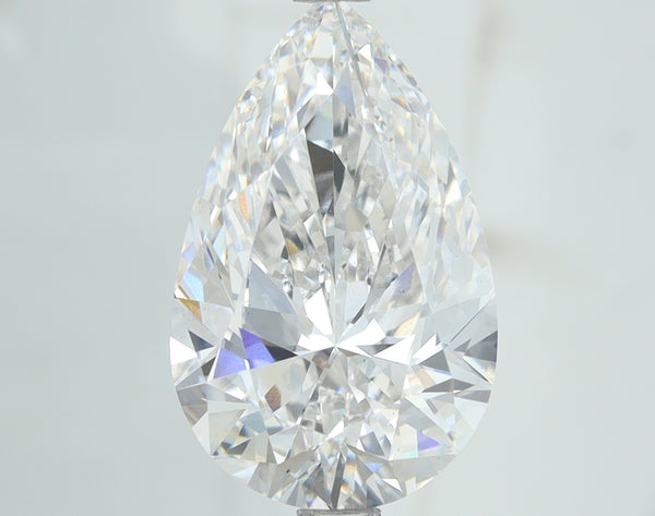 Lab-Grown 3.51 Carat Pear Shape Diamond color F Clarity VS1, precious stones, engagement diamonds