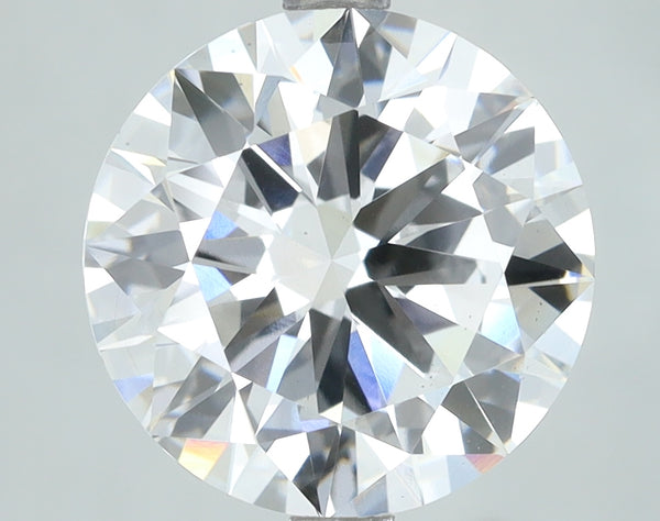 Lab-Grown 4.02 Carat Round Brilliant Diamond color E Clarity VS2, precious stones, engagement diamonds