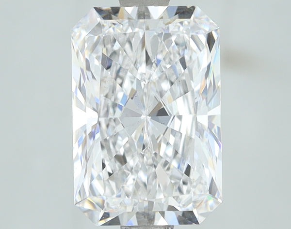 Lab-Grown 2.01 Carat Radiant Cut Diamond color D Clarity VS1, precious stones, engagement diamonds