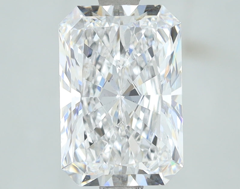 Lab-Grown 2.01 Carat Radiant Cut Diamond color D Clarity VS1, precious stones, engagement diamonds