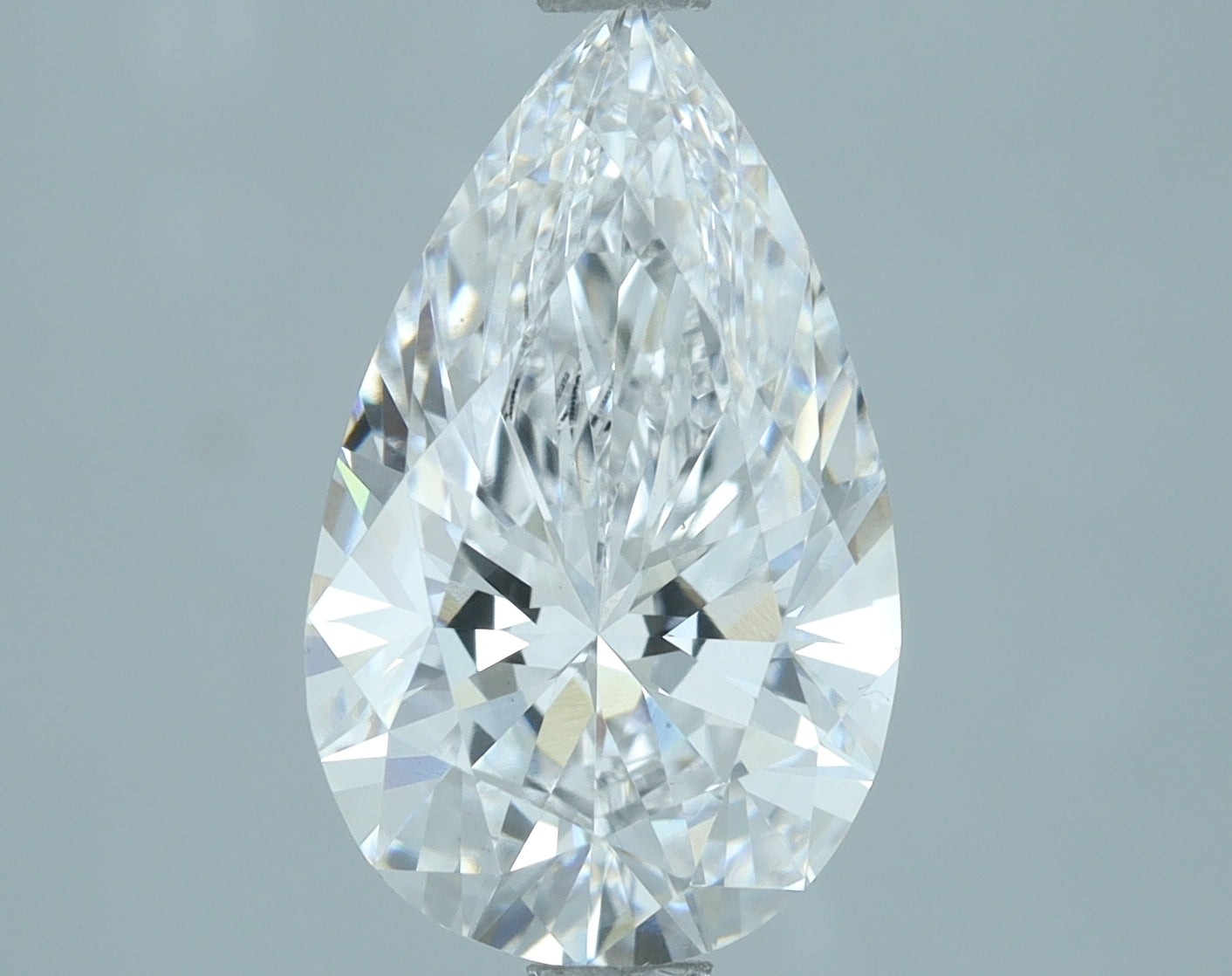 Lab-Grown 2.13 Carat Pear Shape Diamond color D Clarity VS1, precious stones, engagement diamonds