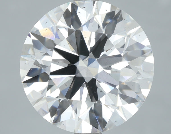 Lab-Grown 4.25 Carat Round Brilliant Diamond color F Clarity SI1, precious stones, engagement diamonds