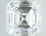 Lab-Grown 5.02 Carat Asscher Cut Diamond color D Clarity VS1, precious stones, engagement diamonds