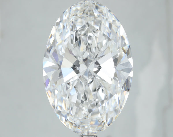 Lab-Grown 7.01 Carat Oval Shape Diamond color E Clarity VS2, precious stones, engagement diamonds