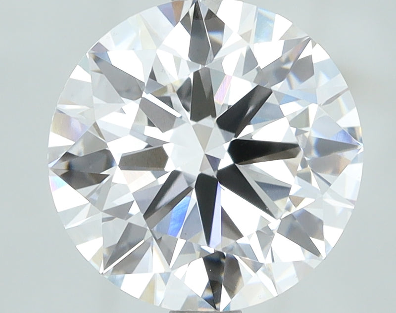 Lab-Grown 3.01 Carat Round Brilliant Diamond color E Clarity VS1, precious stones, engagement diamonds