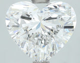 Lab-Grown 2.01 Carat Heart Shape Diamond color E Clarity VS1, precious stones, engagement diamonds