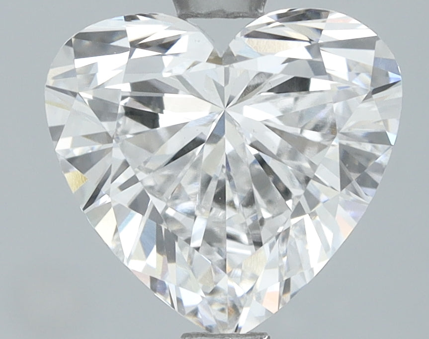 Lab-Grown 2.01 Carat Heart Shape Diamond color D Clarity VS1, precious stones, engagement diamonds