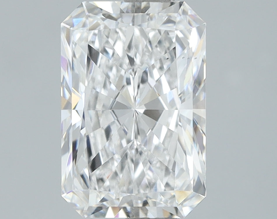 Lab-Grown 2.02 Carat Radiant Cut Diamond color D Clarity VS1, precious stones, engagement diamonds
