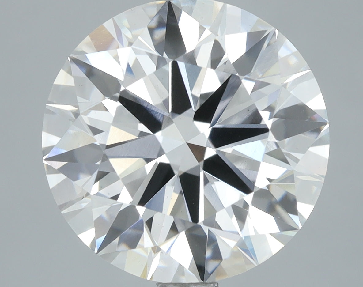 Lab-Grown 4.01 Carat Round Brilliant Diamond color D Clarity VS1, precious stones, engagement diamonds