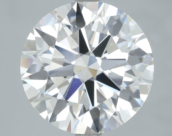 Lab-Grown 5.10 Carat Round Brilliant Diamond color E Clarity VS2, precious stones, engagement diamonds