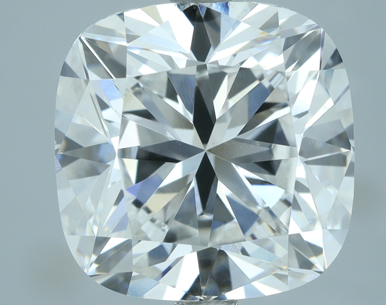 Lab-Grown 5.01 Carat Cushion Brilliant Diamond color E Clarity VS1, precious stones, engagement diamonds
