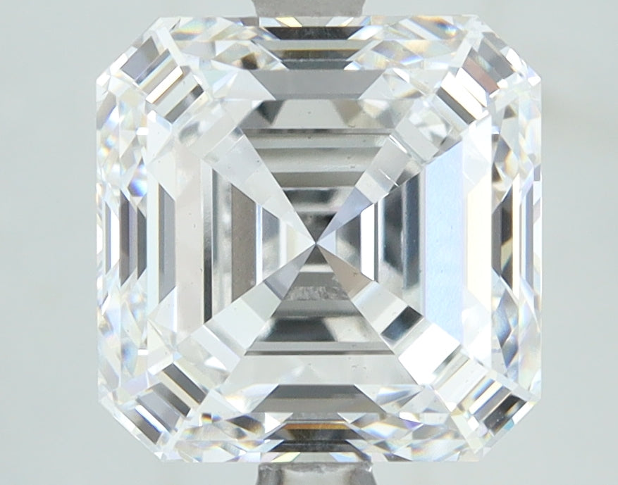 Lab-Grown 4.02 Carat Asscher Cut Diamond color D Clarity VS2, precious stones, engagement diamonds