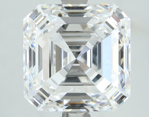 Lab-Grown 4.02 Carat Asscher Cut Diamond color D Clarity VS2, precious stones, engagement diamonds
