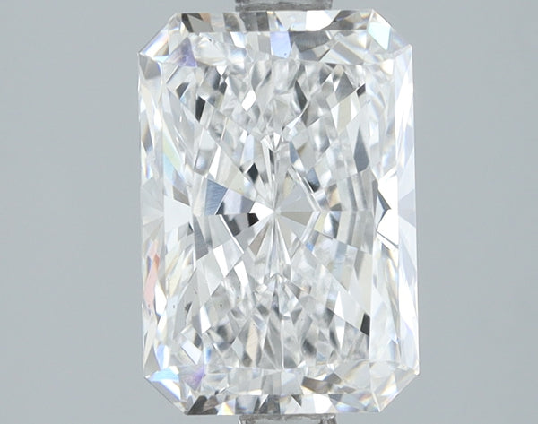 Lab-Grown 2.05 Carat Radiant Cut Diamond color D Clarity VS1, precious stones, engagement diamonds