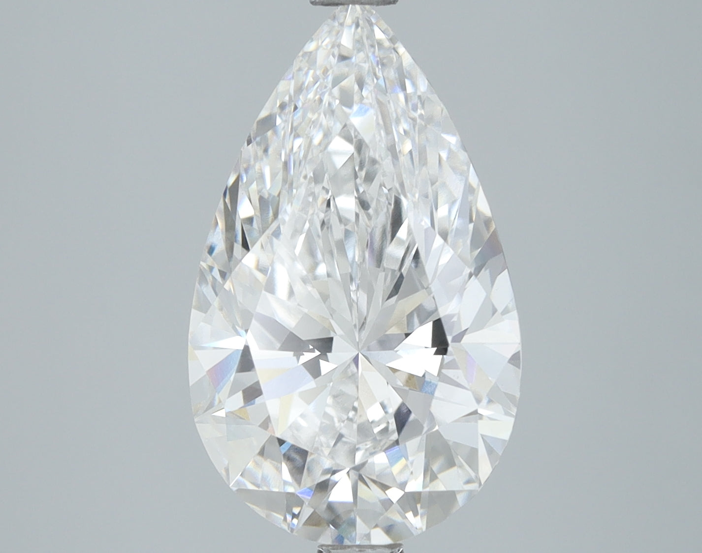 Lab-Grown 3.42 Carat Pear Shape Diamond color D Clarity VS1, precious stones, engagement diamonds