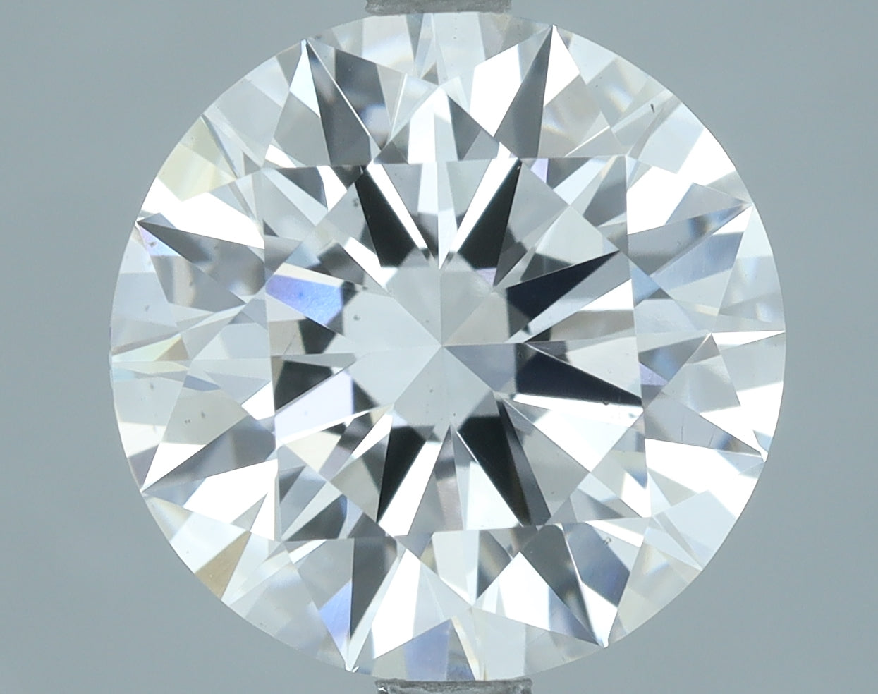Lab-Grown 3.51 Carat Round Brilliant Diamond color D Clarity VS2, precious stones, engagement diamonds