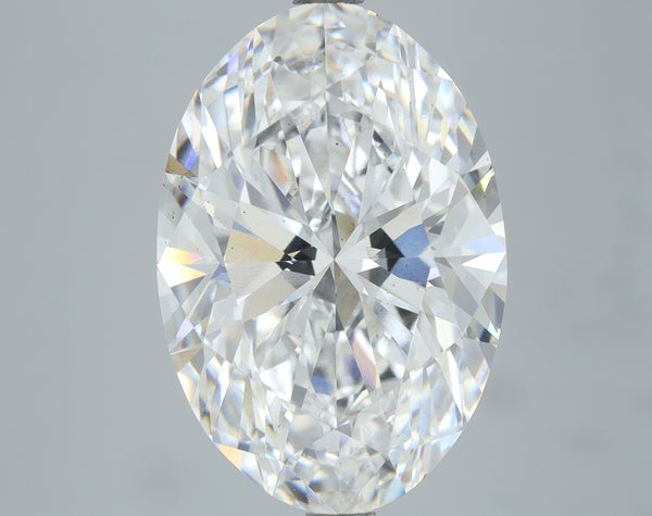 Lab-Grown 7.03 Carat Oval Shape Diamond color E Clarity VS2, precious stones, engagement diamonds