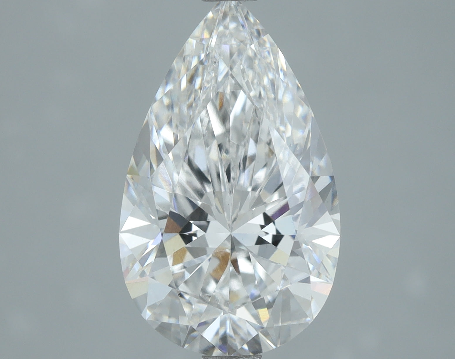Lab-Grown 3.02 Carat Pear Shape Diamond color E Clarity VS1, precious stones, engagement diamonds