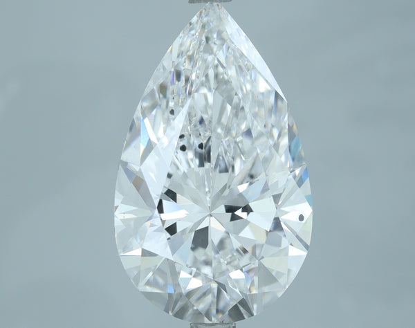 Lab-Grown 5.13 Carat Pear Shape Diamond color E Clarity SI1, precious stones, engagement diamonds