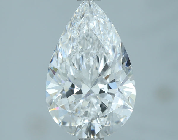 Lab-Grown 2.06 Carat Pear Shape Diamond color E Clarity VS1, precious stones, engagement diamonds