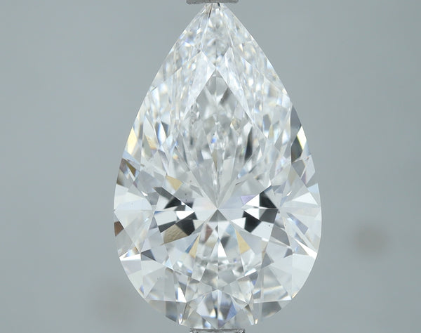 Lab-Grown 3.17 Carat Pear Shape Diamond color D Clarity VS1, precious stones, engagement diamonds