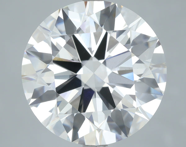 Lab-Grown 8.06 Carat Round Brilliant Diamond color F Clarity VS1, precious stones, engagement diamonds