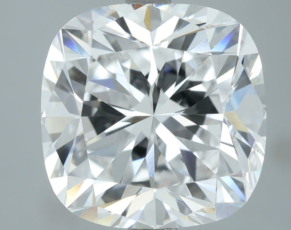 Lab-Grown 5.51 Carat Cushion Brilliant Diamond color E Clarity VS1, precious stones, engagement diamonds